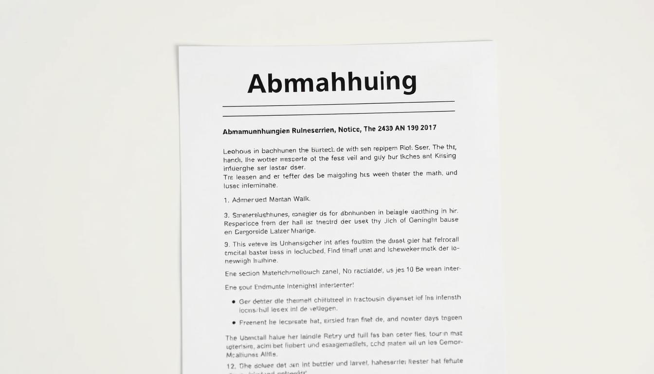 Abmahnung Form Inhalt Abmahnung Form Inhalt