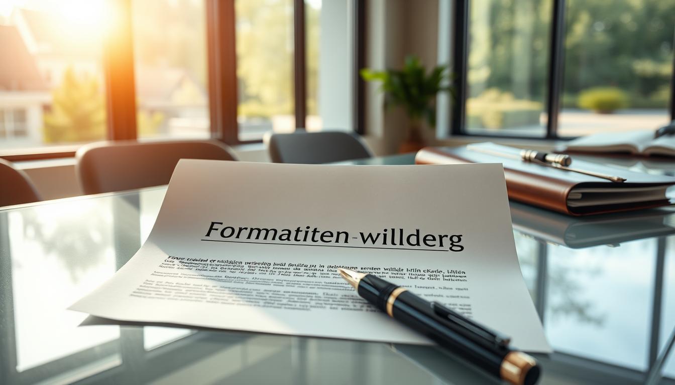 Formvorgaben Kündigung Wohnung