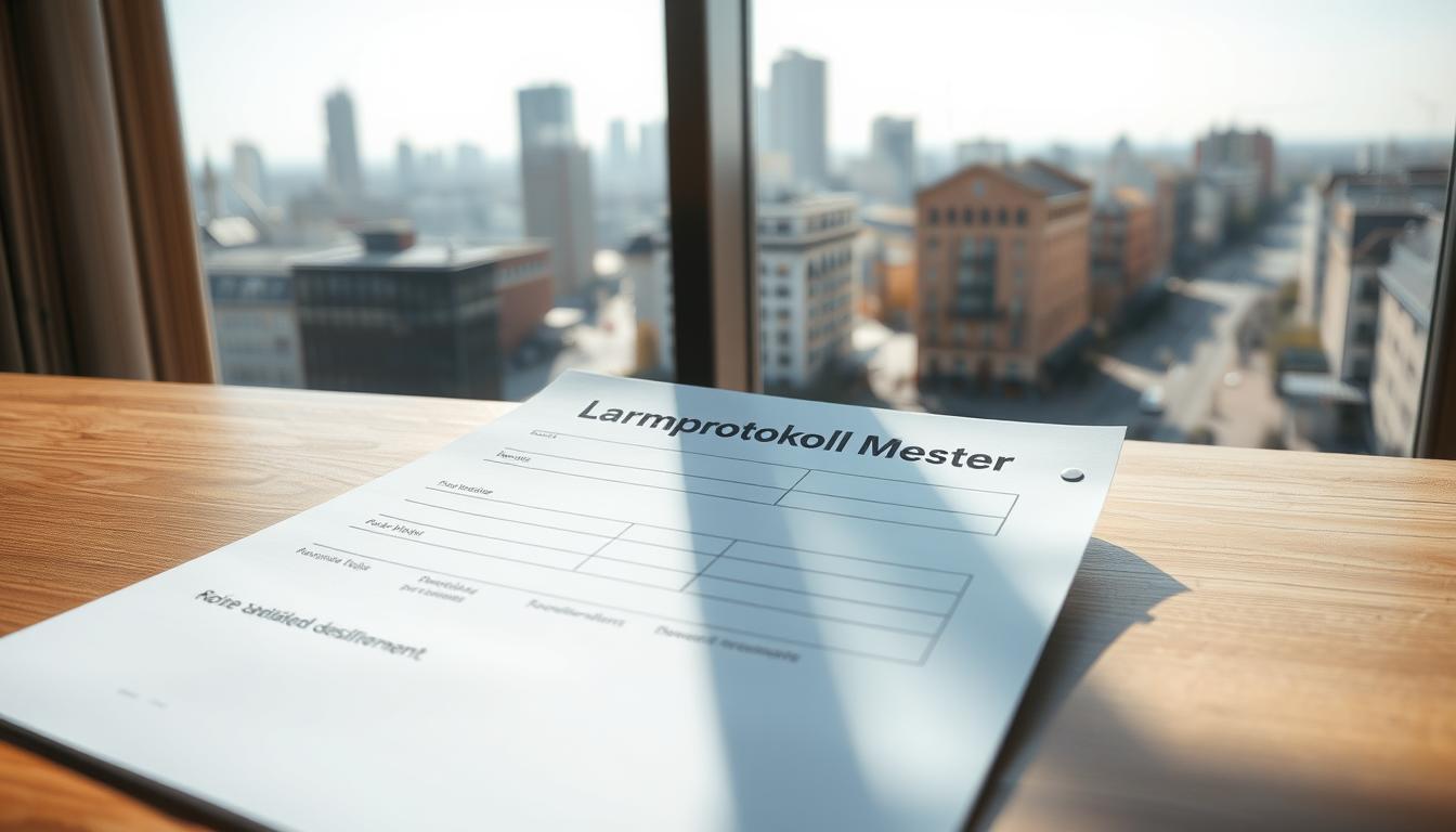 Lärmprotokoll Muster Lärmprotokoll Muster