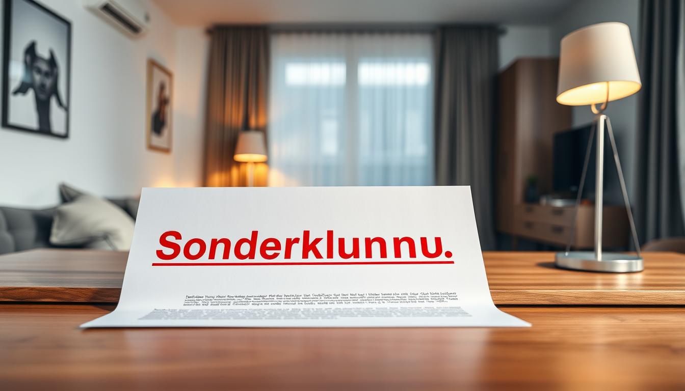 Sonderkündigungsrecht Wohnung