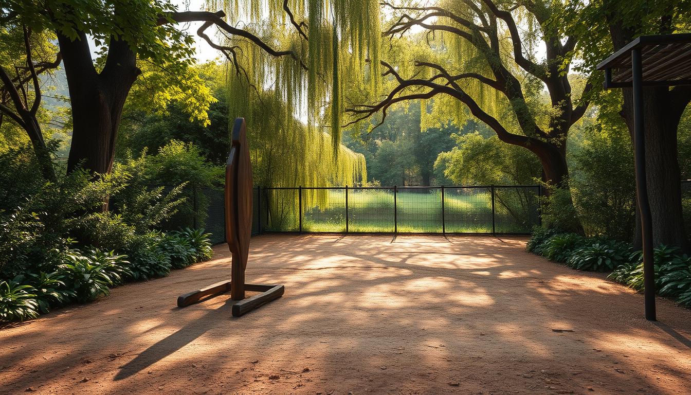 Standortwahl für das Bogenschießen im Garten
