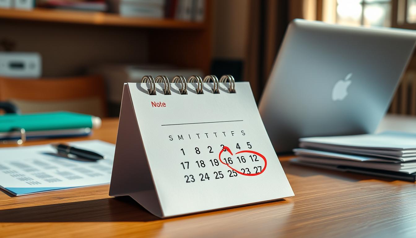 welches Datum muss in der Kündigung stehen für die Wohnung?