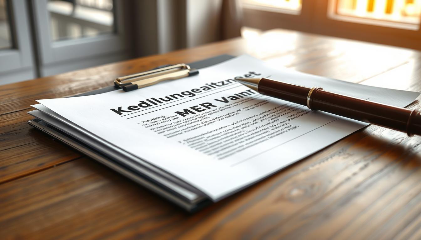 wie schreibe ich eine Kündigung für meinen Mietvertrag?